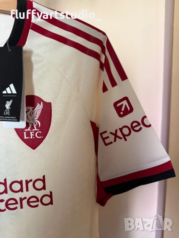 Мъжка Тениска Liverpool x Adidas L размер, снимка 4 - Тениски - 51709643
