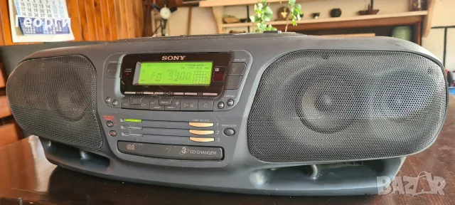 Sony AZX 5000 огромен Бумбокс, снимка 2 - Радиокасетофони, транзистори - 56275352