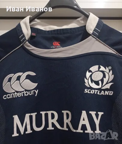 Оригинална ръгби фланелка - национален отбор на Шотландия - 2009/2010г, снимка 4 - Други спортове - 48796603
