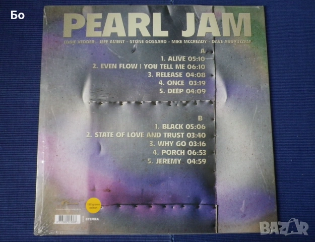 грамофонни плочи Pearl Jam, снимка 5 - Грамофонни плочи - 54033684