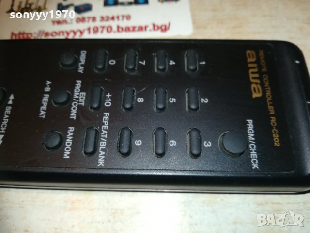 aiwa rc-c202 audio remote-внос switzerland, снимка 4 - Други - 30228903