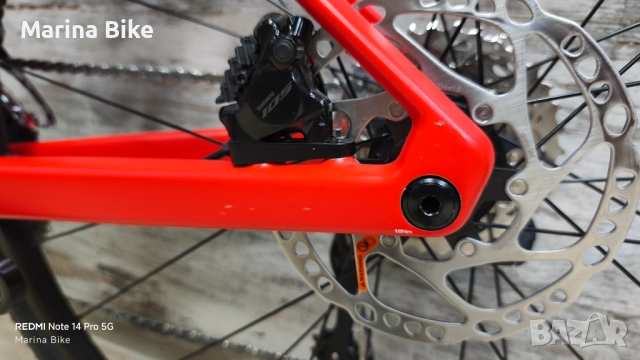 Карбонов шосеен велосипед BMC Teammachine SLR Five Disc 105 Di2 Mavic | 47, снимка 18 - Велосипеди - 52546813