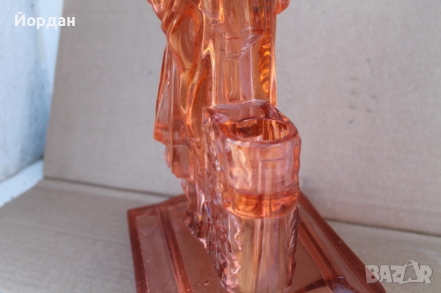 Стъклена фигура на ''Иисус Христос'' , снимка 10 - Антикварни и старинни предмети - 51795955