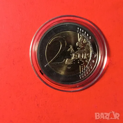 Люксембург 2 евро 2014 175 г. Независимост , снимка 2 - Нумизматика и бонистика - 49569894