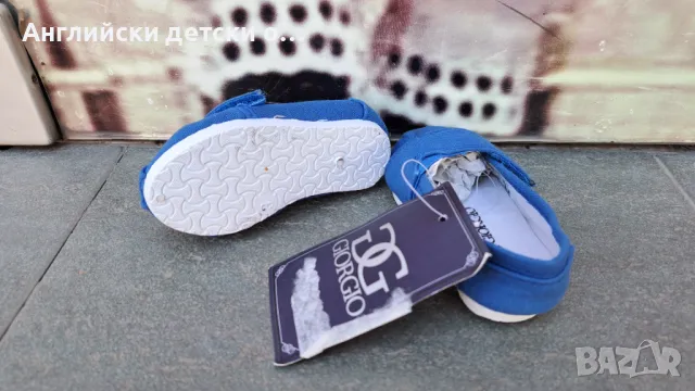 Английски детски еспадрили-Giorgio, снимка 4 - Детски обувки - 48989450