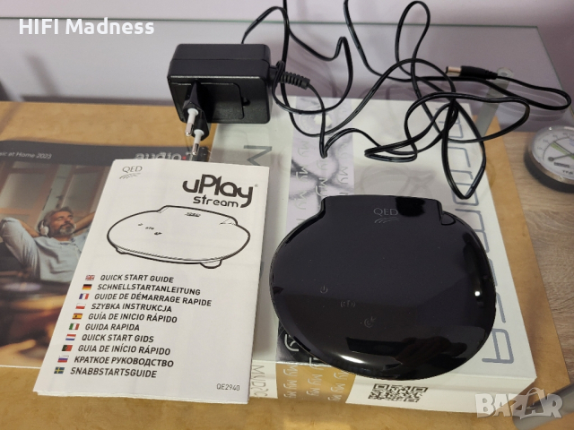 QED uPlay Hi-Fi network music streamer , снимка 5 - Ресийвъри, усилватели, смесителни пултове - 44622534