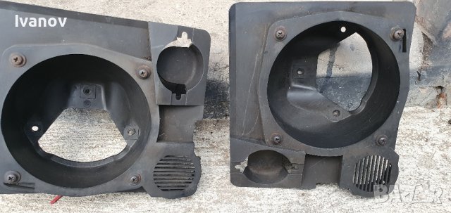 Държачи тонколони бмв e32 е34 седан фланци задни кутии колони 1378776 1378775 1374499, снимка 2 - Части - 42201611