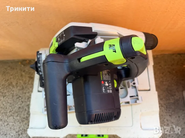 Ръчен потапящ циркуляр FESTOOL TS 55 REBQ-Plus 1200W, снимка 5 - Циркуляри - 56332619