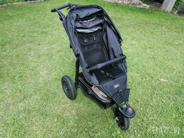 Професионална детска количка TFK Joggster Lite Twist в комплект с кош за новородени, дъждобран., снимка 2 - Детски колички - 34336340