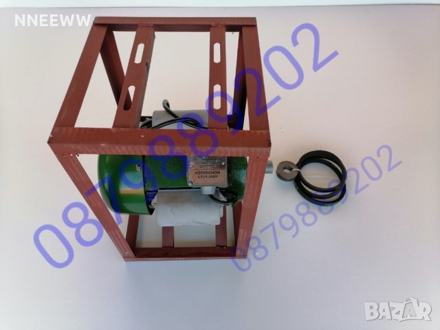 Стойка с ЕЛЕКТРОМОТОР 1.5KW За месомелачка, снимка 5 - Електродвигатели - 30709930