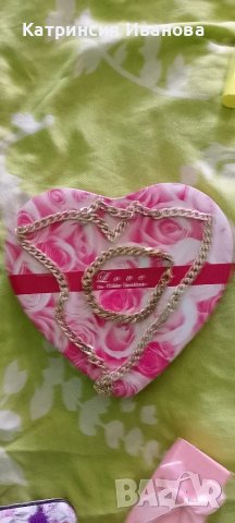 Колиета,часовник Armani,ръчна изработка сребърни обици , снимка 15 - Романтични подаръци - 48959538