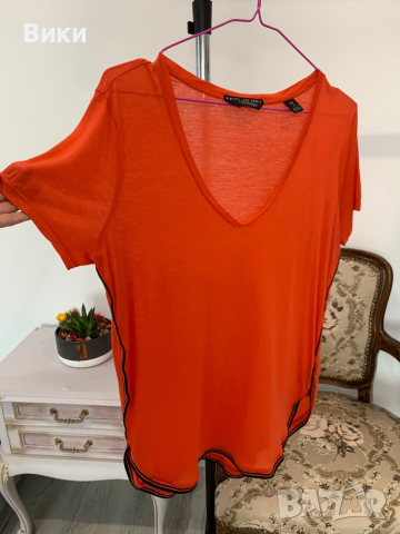 Тениска на марката Scotch & Soda, снимка 6 - Тениски - 44614383