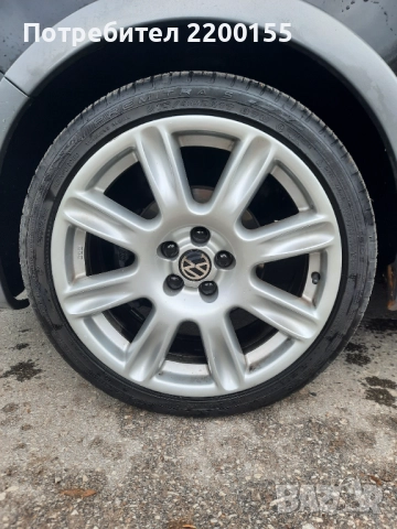 Джанти за фолксваген в много добро състояние. 17 - 5х100 ЕТ 35, снимка 12 - Гуми и джанти - 52351757