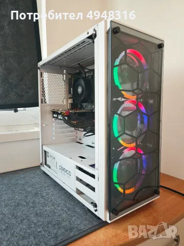 Геймърски компютър Ryzen 3600 GTX 1660, 16GB DDR4 256SSD+1TB HDD,750W, снимка 2 - Геймърски - 56151115