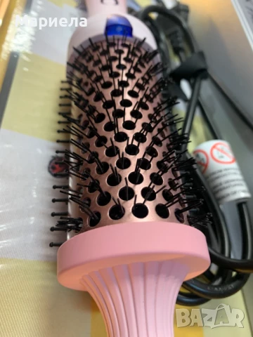 Кератинова Термочетка / Йонна Четка за Изправяне и Накъдряне, снимка 3 - Маши за коса - 50467605