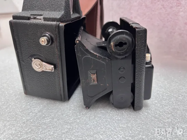 Стар, ретро Немски Фотоапарат Altissa Box 1951 год., снимка 10 - Антикварни и старинни предмети - 56007376