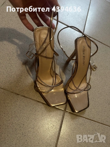 Сандали на ток