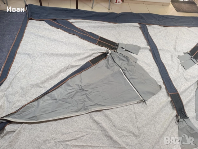 Модел 2024г. Форселт за каравана ISABELLA CAPRI NORTH. Размер 850cm (836–860)см земя-земя., снимка 16 - Палатки - 51568333