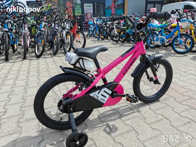 CROSS Детски велосипед 16" DIVA розов, снимка 11 - Велосипеди - 56528720
