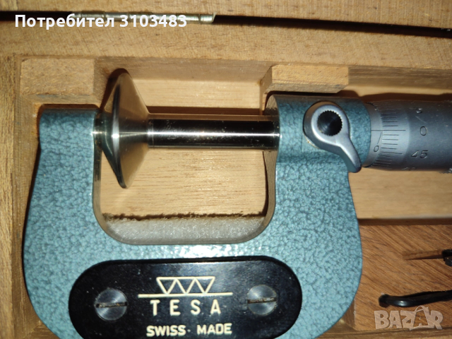 TESA-дискови микрометри/зъбомери