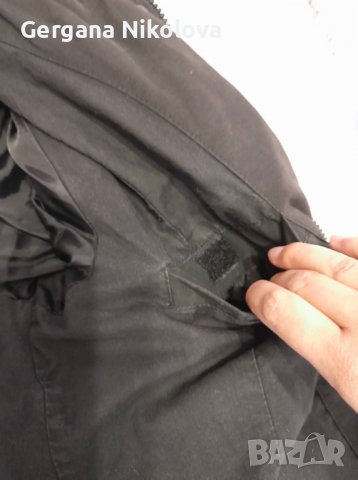 Дамско черно яке от плат, снимка 6 - Якета - 38601578