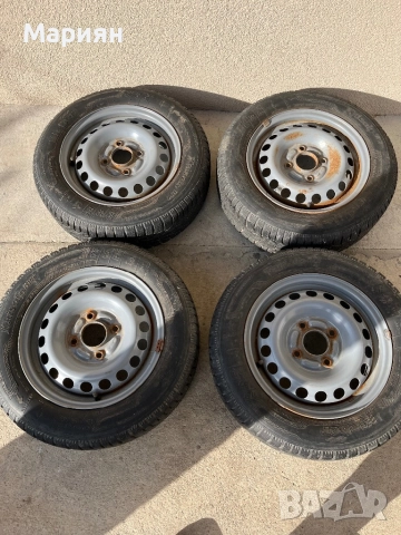 Джанти със зимни гуми R14 4x114.3 