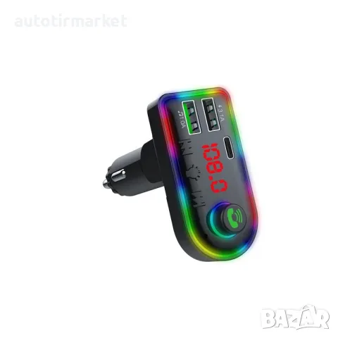 FM трансмитер – Bluetooth RGB – T37