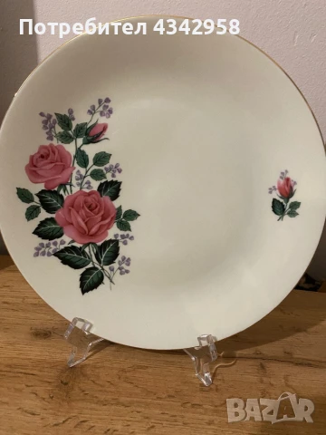 J. Kronester .Bavaria. 1950-1969г. Порцеланова чиния.