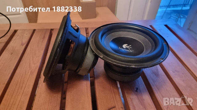 басови говорители logitech 8", снимка 2 - Тонколони - 53280887