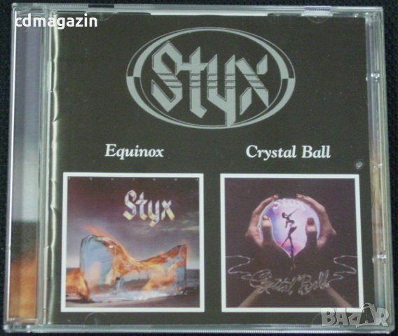 Компакт дискове CD Styx ‎– Equinox/Crystal Ball, снимка 1 - CD дискове - 35272352