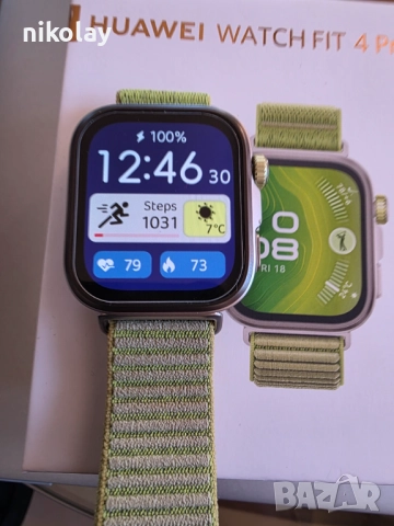 HUAWEI WATCH FIT 4 Pro в гаранция от Технополис, снимка 5 - Смарт часовници - 52789579