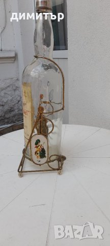 Старо шише от Уиски/галон-люлка 5L., снимка 3 - Други стоки за дома - 37316721