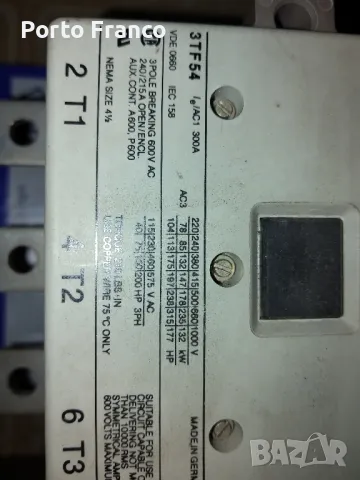 Нов контактор SIEMENS 3TF 54 -300A, снимка 9 - Резервни части за машини - 48431958