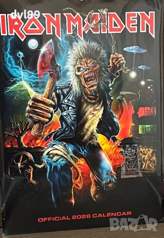 Iron Maiden -50 години на сцена. Две нови книги + подарък календар 2026, снимка 4 - Други - 52891782