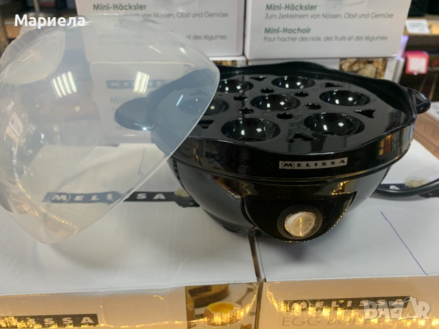 Яйцеварка Melissa, 7 яйца, неръждаема стомана, с прозрачен капак, снимка 10 - Други - 53032272