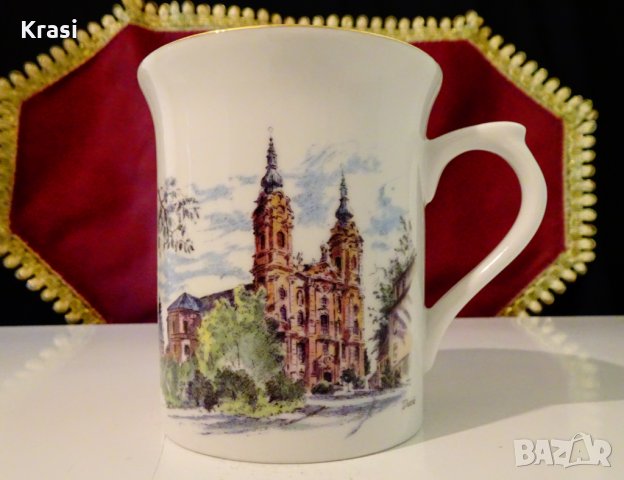 Порцеланова чаша Бохемия,базилика. , снимка 1 - Чаши - 33843103