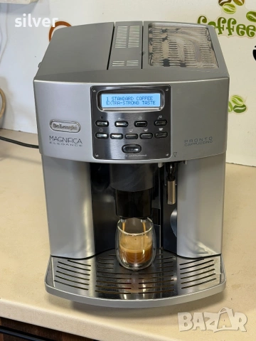 Кафемашина кафе автомат delonghi ELEGANCE с гаранция, снимка 2 - Кафемашини - 53941656