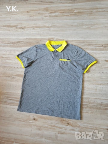 Оригинална мъжка тениска с яка Oakley, снимка 2 - Тениски - 50807215