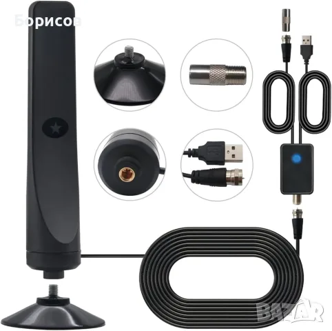 Вътрешната дигитална HDTV антена Wave, снимка 3 - Приемници и антени - 55892090