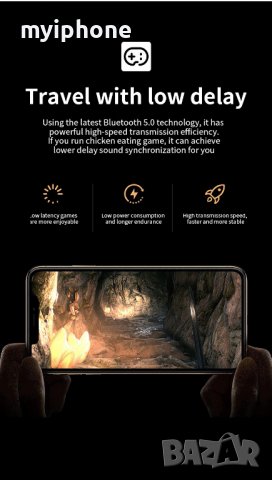 Безжични слушалки  4 микрофона Earbuds Bluetooth 5.1, снимка 5 - Слушалки и портативни колонки - 39775686