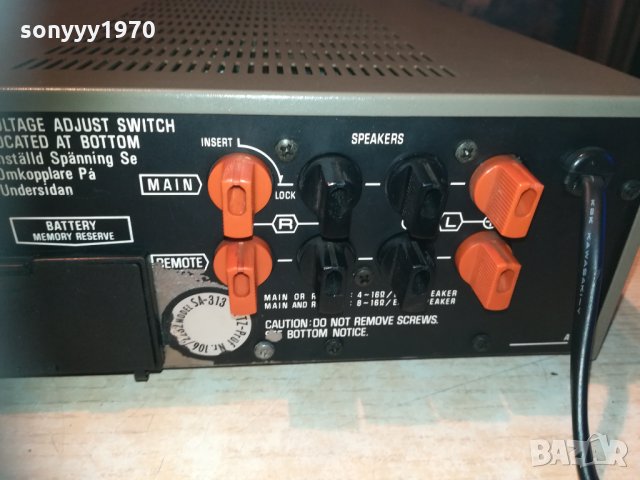 TECHNICS SA-313 RECEIVER 410W MADE IN JAPAN 2201211744, снимка 13 - Ресийвъри, усилватели, смесителни пултове - 31519295