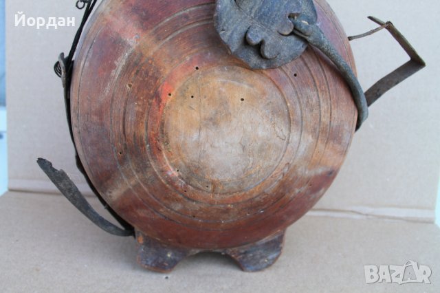 Дървена бъклица за украса , снимка 7 - Антикварни и старинни предмети - 40657645