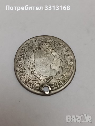 20 кройцера 1764, снимка 2 - Нумизматика и бонистика - 42278077