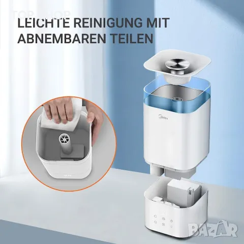 Midea MH 5.5 Blue Cool овлажнител, снимка 6 - Овлажнители и пречистватели за въздух - 48507984