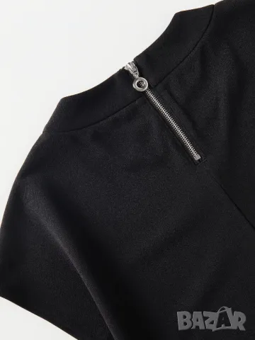 Черна рокличка класическа Rezerved, снимка 4 - Рокли - 50141081