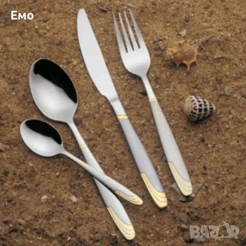 Прибори 30ч. Bohmann, кутия, 18/10 s/s, неръждаема стомана, снимка 5 - Прибори за хранене, готвене и сервиране - 48099016