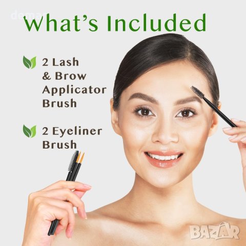 Ecla рициново масло за мигли и вежди (2 опаковки) - 60 ml, снимка 3 - Козметика за лице - 42445420