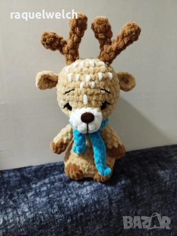 Ръчно Изплетени Еленчета "Амигуруми", снимка 3 - Плюшени играчки - 51794099