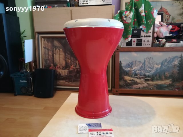 ТАРАМБУКА ГОЛЯМА И ЧЕРВЕНА 1401220938, снимка 4 - Ударни инструменти - 35431355