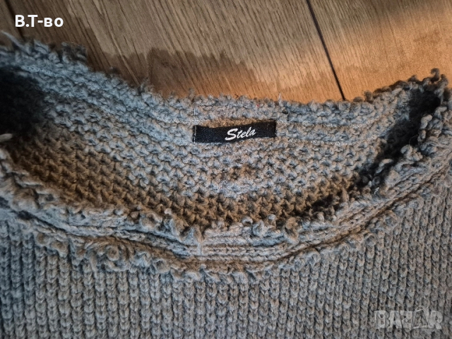Stela вълнен пуловер , снимка 3 - Блузи с дълъг ръкав и пуловери - 51748556
